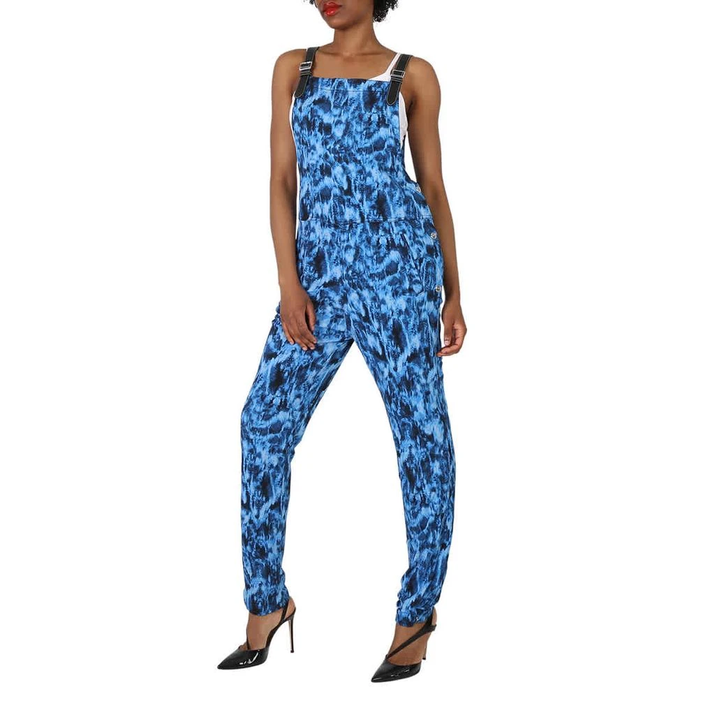 商品Burberry|Burberry Ripple-Print Jumpsuit In Ink Blue, Brand Size 8 (US Size 6),价格¥1576,第2张图片详细描述