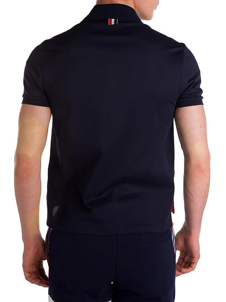 商品Thom Browne|Solid Pique Polo,价格¥3325,第3张图片详细描述