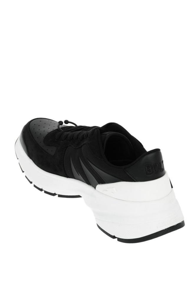 商品Neil Barrett|Neil Barrett Men's  Black Other Materials Sneakers,价格¥3631-¥3905,第5张图片详细描述