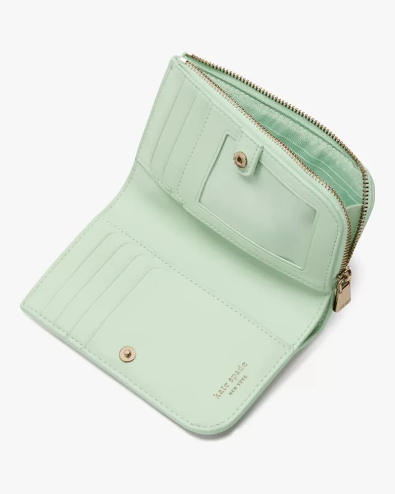 商品Kate Spade|Deco Quilted Compact Wallet,价格¥1098,第2张图片详细描述
