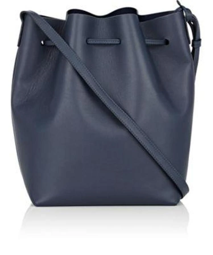 商品Mansur Gavriel|Large Bucket Bag 藏蓝水桶包,价格¥5169,第4张图片详细描述