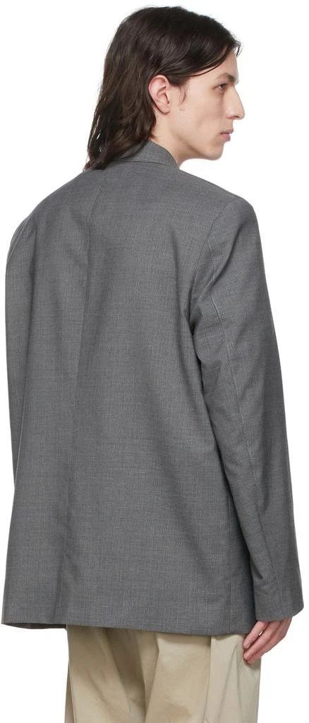 商品Lemaire|Grey Polyester Blazer,价格¥2226,第3张图片详细描述