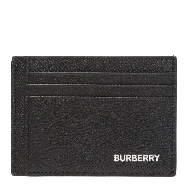 商品[国内直发] Burberry|BURBERRY 男士黑色小牛皮钱包 8014665,价格¥1431,第1张图片