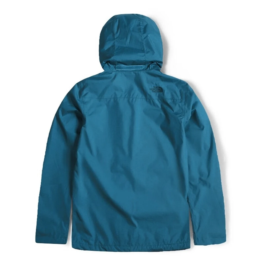 商品[国内直发] The North Face|北面  SANGRO Logo刺绣连帽拉链 山系  防水透气保暖冲锋衣 男款 孔雀蓝,价格¥1199,第3张图片详细描述