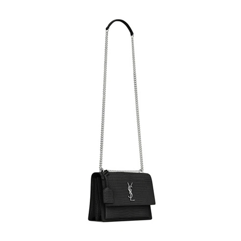 SAINT LAURENT 黑色女士斜挎包 442906-DND0N-1000 商品