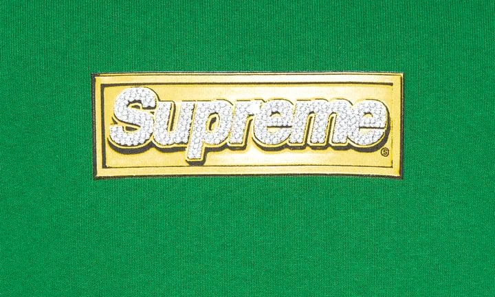 商品Supreme|Supreme Bling Box Logo Hoodie,价格¥3029,第3张图片详细描述
