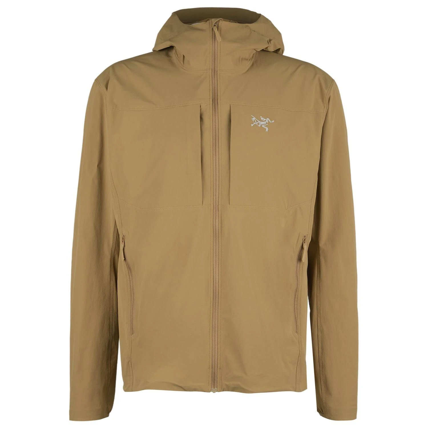 商品【商品预售7天】 Arc'teryx|Arc'teryx 男士户外软壳衣 X000009196CANVAS 卡其色,价格¥3003,第1张图片