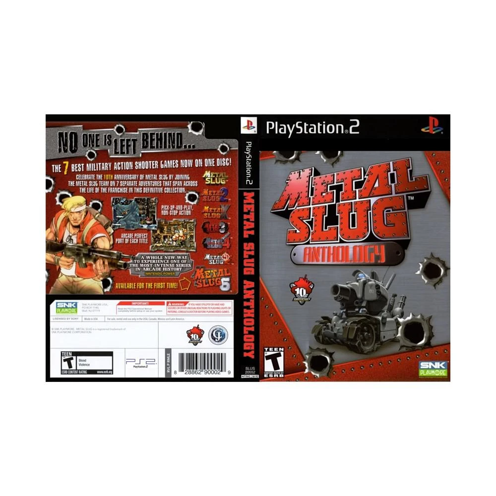 商品SNK|Metal Slug Anthology Playstation 2,价格¥374,第2张图片详细描述