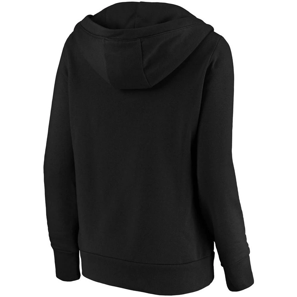 商品Fanatics|Plus Size Black Chicago White Sox Victory Script Crossover Neck Pullover Hoodie,价格¥387,第2张图片详细描述
