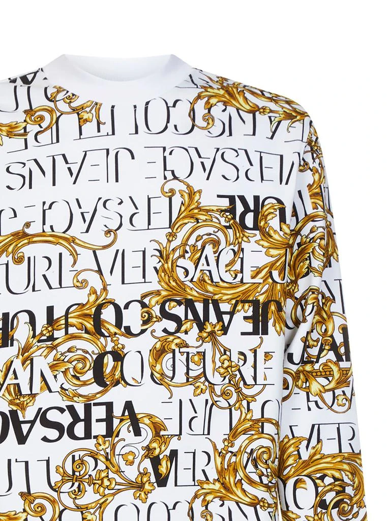 商品Versace|VERSACE JEANS COUTURE Sweaters White,价格¥2588,第3张图片详细描述