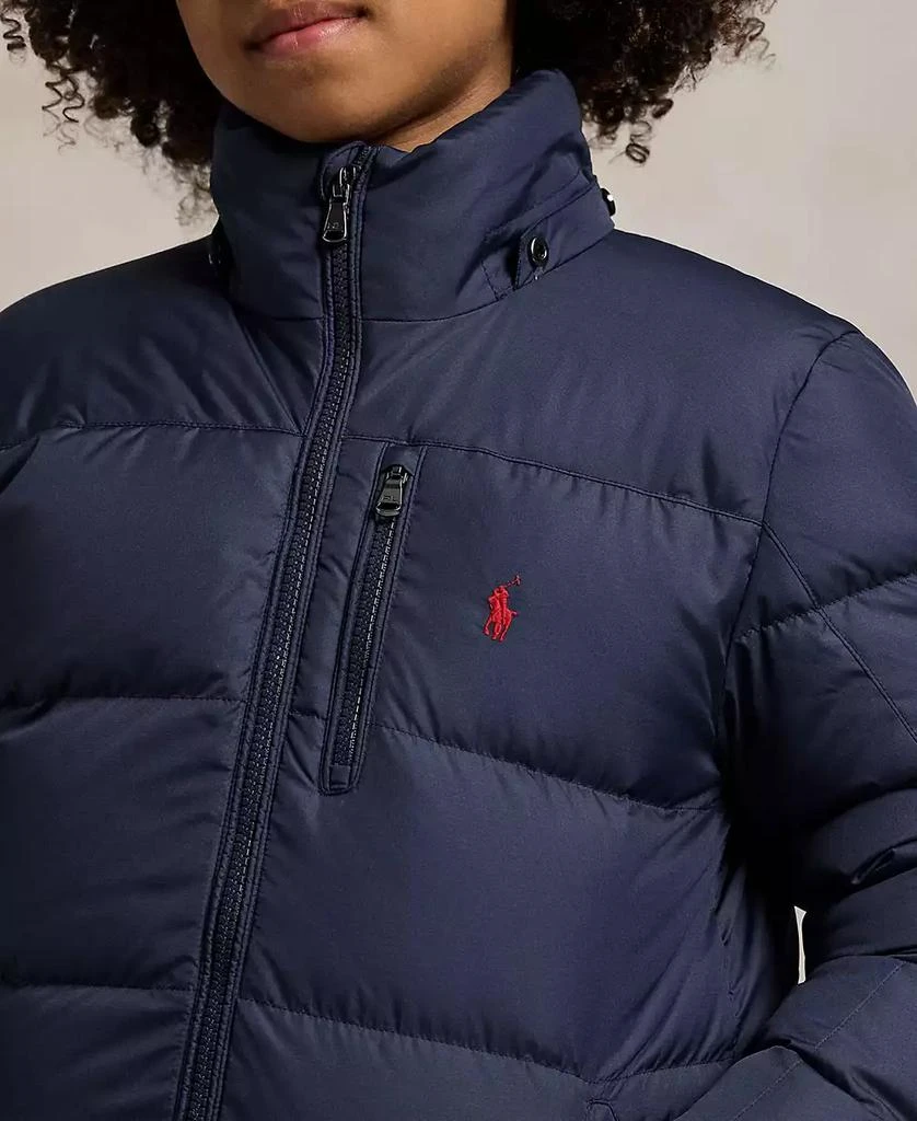 商品Ralph Lauren|Big Boys Ripstop Down Hooded Jacket,价格¥1010,第3张图片详细描述