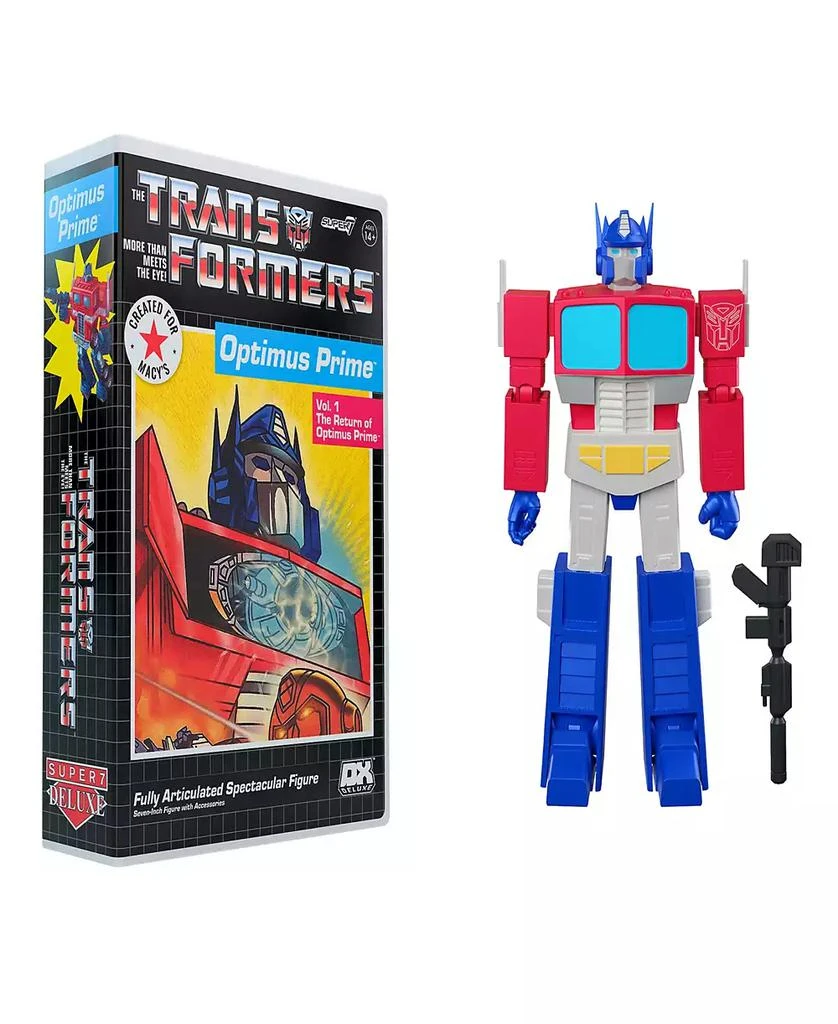 商品Super 7|Transformers Deluxe Wave One Optimus Prime (VHS) Action Figure,价格¥241,第1张图片