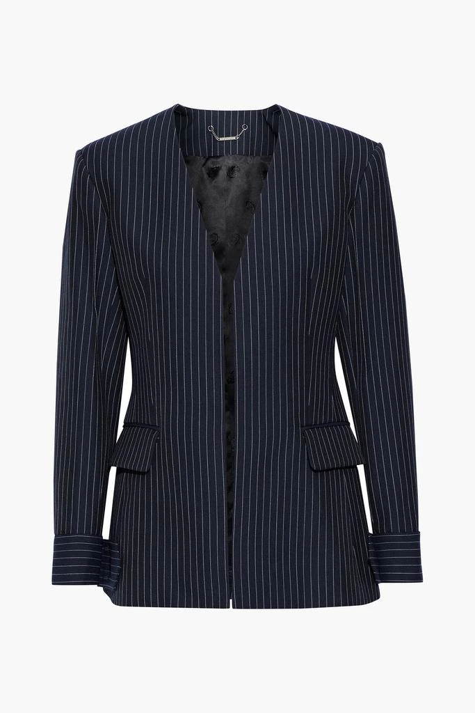 商品Chloé|Pinstriped grain de poudre wool blazer,价格¥3641,第3张图片详细描述