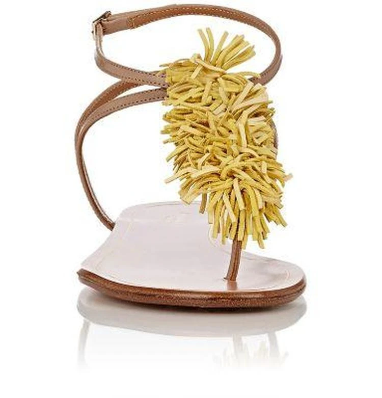 商品Aquazzura|Wild Thing T-Strap Sandals,价格¥1724,第4张图片详细描述