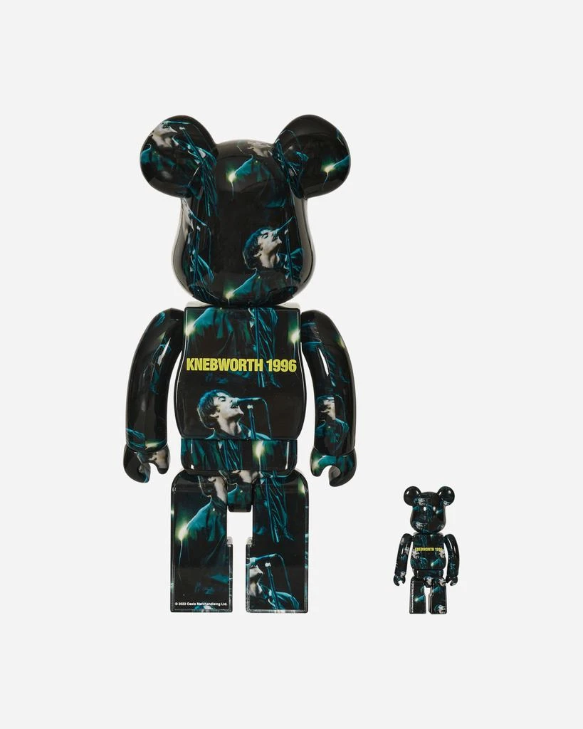 商品Medicom|100%+400% Oasis Knebworth 1996 - Liam Gallagher Be@rbrick Multicolor,价格¥874,第4张图片详细描述
