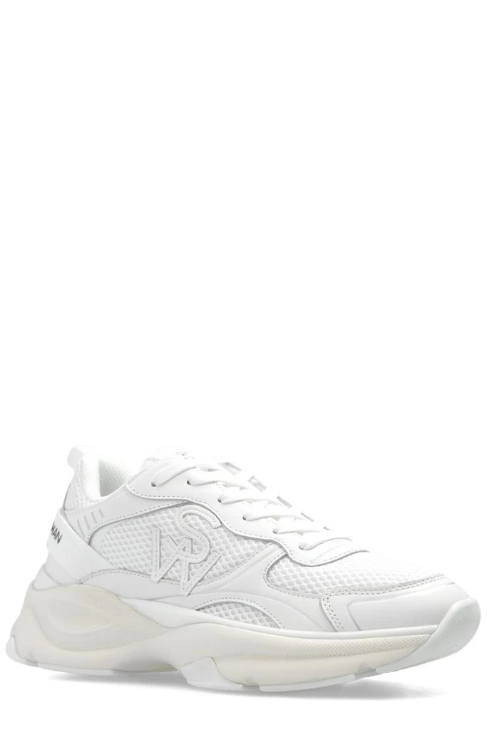 商品Stuart Weitzman|Stuart Weitzman Logo Patch Mesh Trainer Sneakers,价格¥1495,第2张图片详细描述