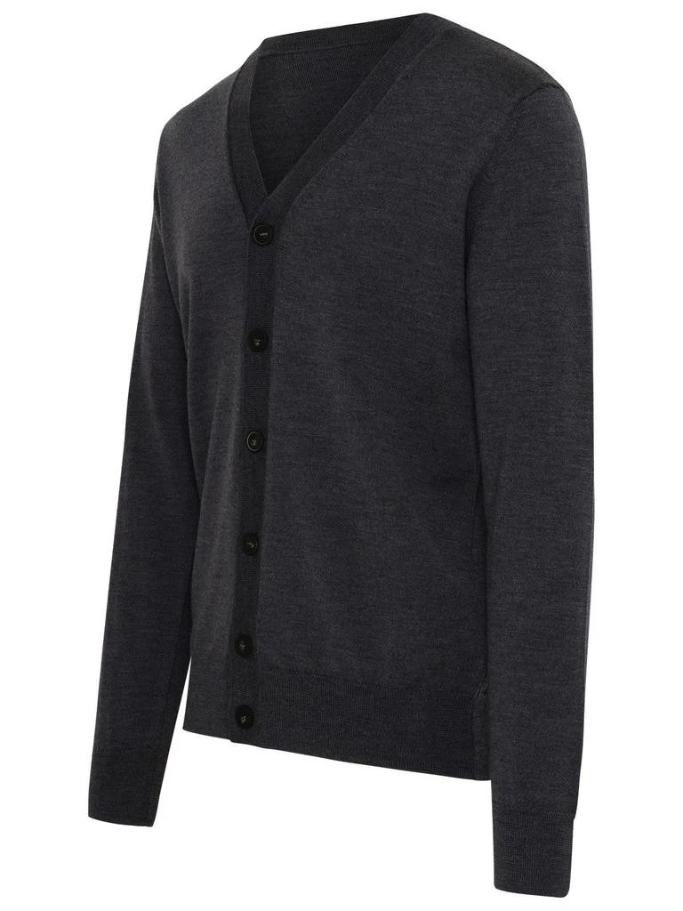 商品A.P.C.|A.P.C. Logo Tag V-Neck Knitted Cardigan,价格¥1105,第3张图片详细描述