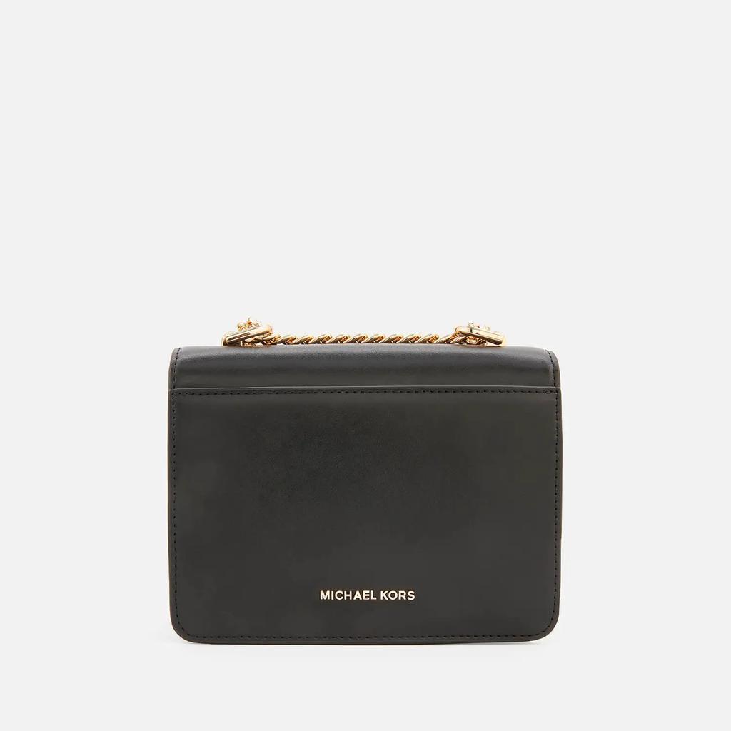 商品Michael Kors|MICHAEL Michael Kors Women's Jade Gusset Cross Body Bag - Black,价格¥1297,第4张图片详细描述