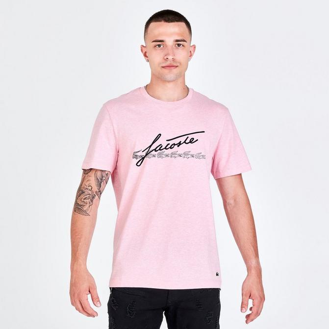 商品Lacoste|Men's Lacoste Script Logo T-Shirt,价格¥224,第1张图片