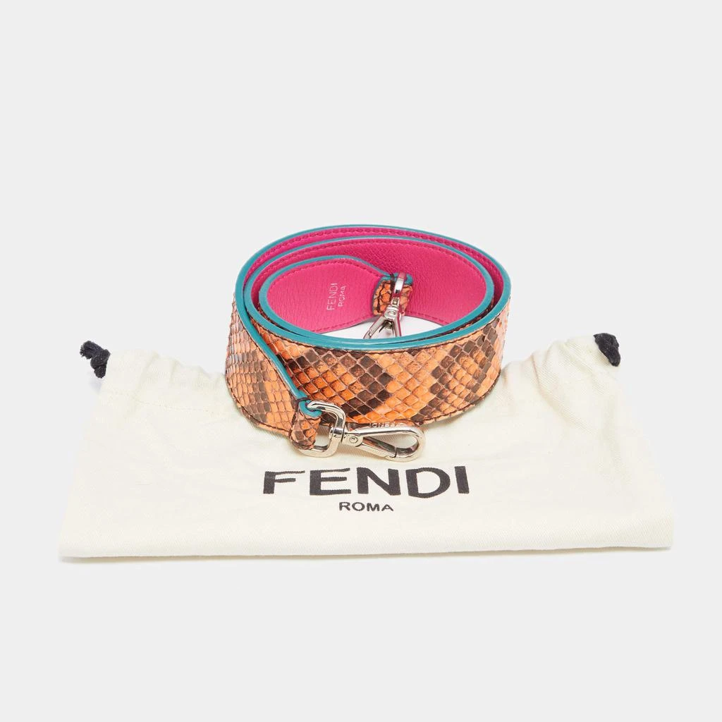 商品[二手商品] Fendi|Fendi Multicolor Python Strap You Shoulder Bag Strap,价格¥1474,第5张图片详细描述