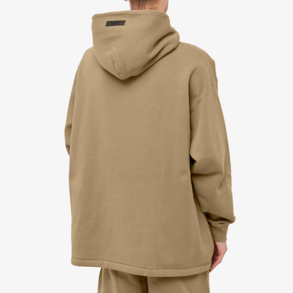 商品Essentials|Fear of God ESSENTIALS Logo Relaxed Hoody - Oak,价格¥566,第3张图片详细描述