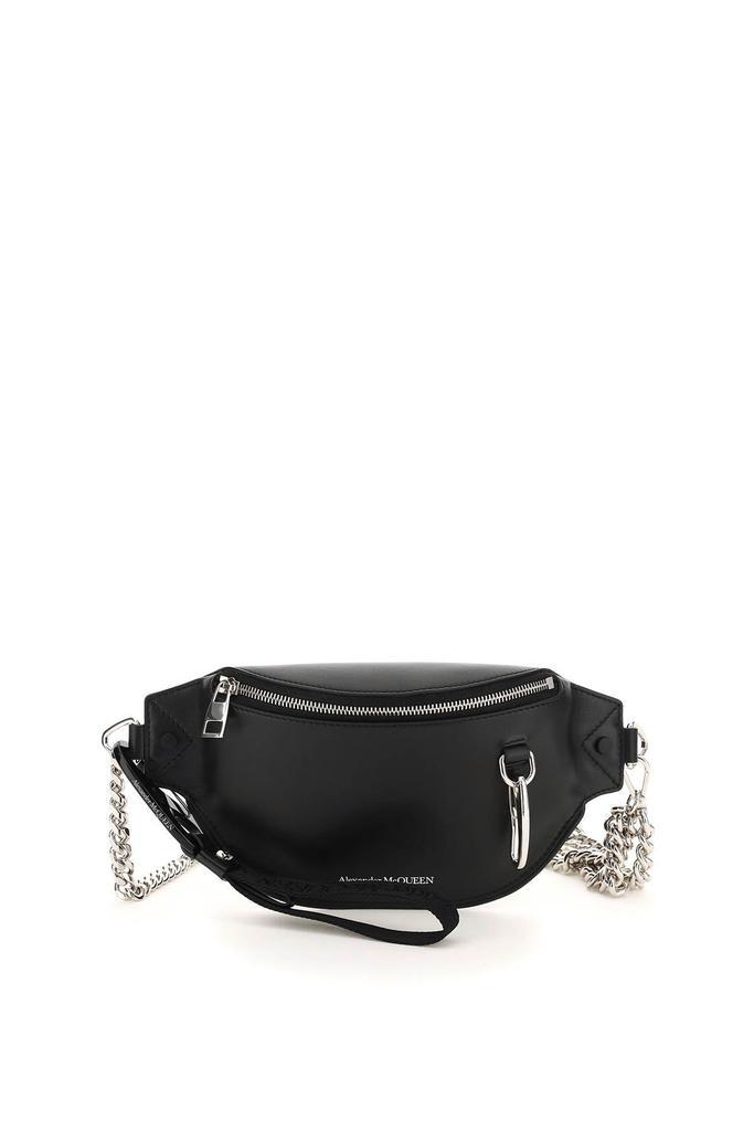 商品Alexander McQueen|Alexander mcqueen leather belt bag,价格¥5217,第1张图片