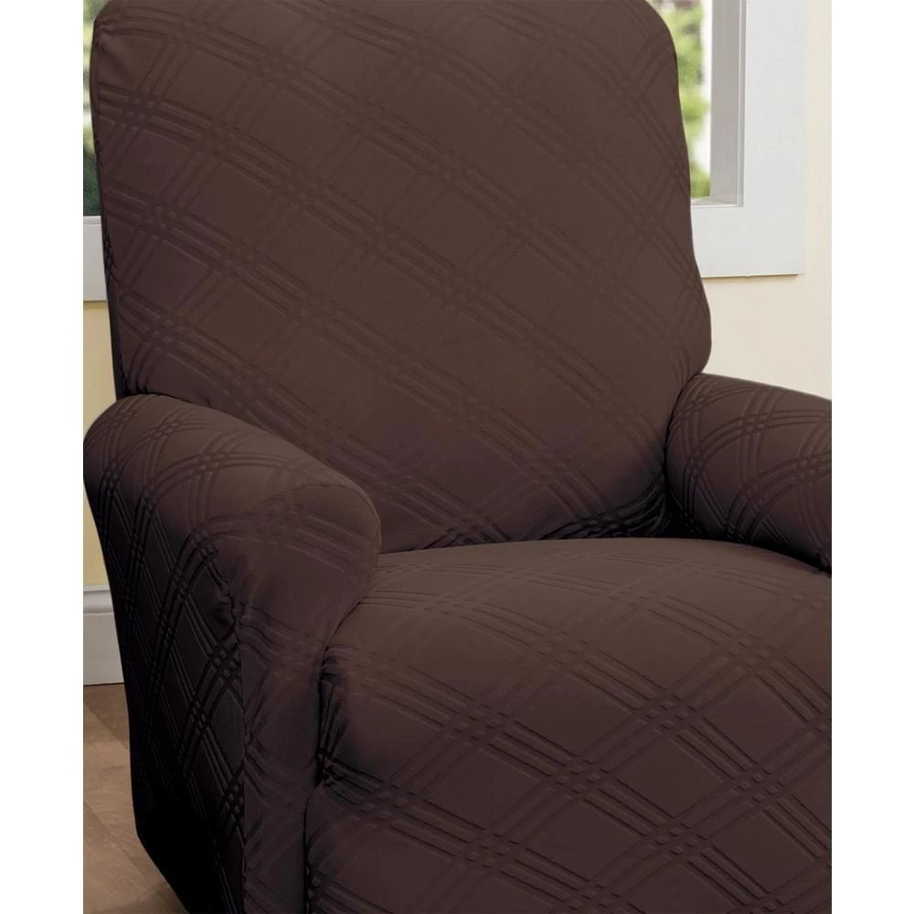 商品P/Kaufmann Home|Stretch Sensations Double Diamond Recliner Cover,价格¥434,第2张图片详细描述