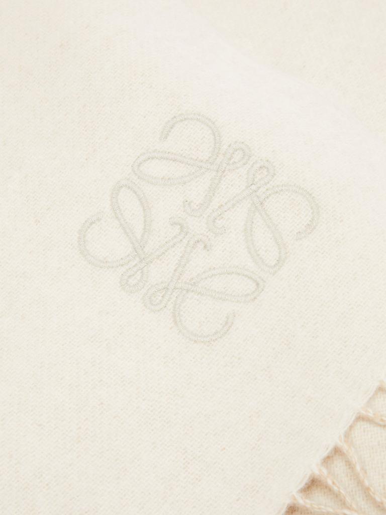 商品Loewe|Anagram-embroidered wool-blend scarf,价格¥1861,第5张图片详细描述