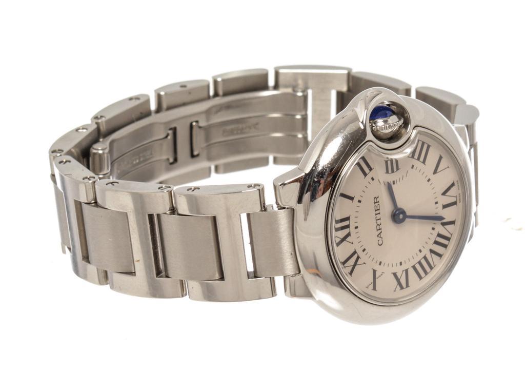 商品[二手商品] Cartier|Cartier Ballon Bleu Silver Dial Stainless Steel Ladies Watch,价格¥36148,第6张图片详细描述