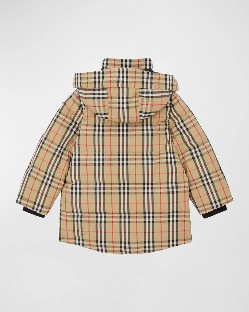 商品Burberry|Boy's Aubin Vintage Check Parka Jacket, Size 12M-2,价格¥5404,第2张图片详细描述