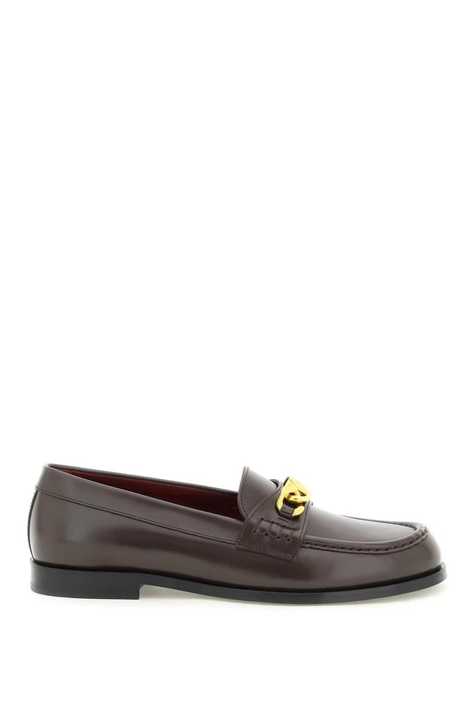 商品Valentino|Valentino garavani vlogo chain loafers,价格¥4187,第1张图片