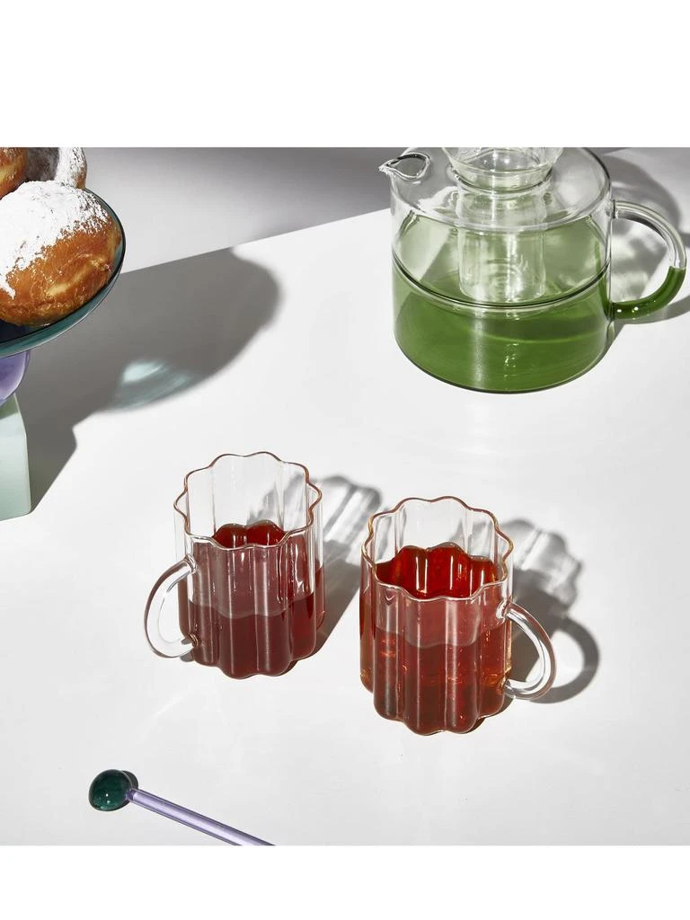商品FAZEEK|Set Of 2 Wave Mugs,价格¥684,第1张图片详细描述