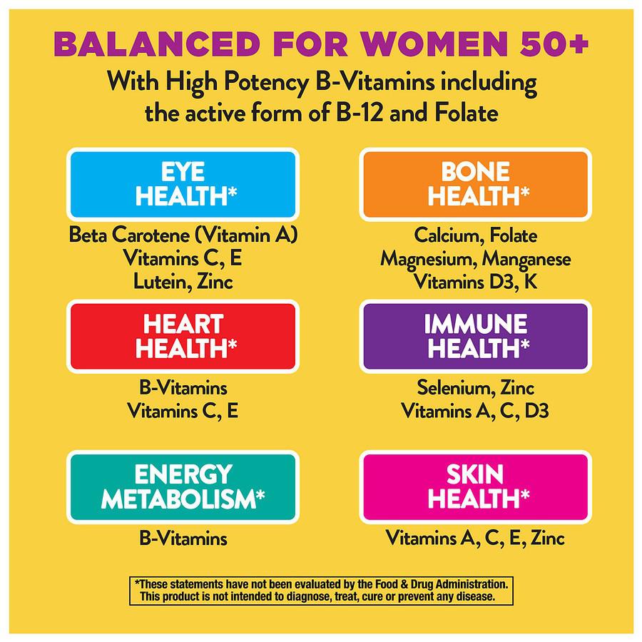 Once Daily Women's 50+ Ultra Potency Multivitamin Tablets商品第4张图片规格展示