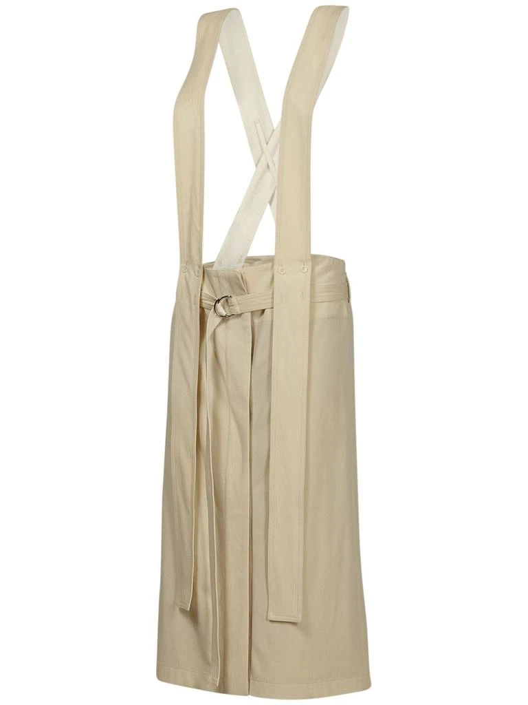 商品Lemaire|Virgin Wool Pleated Apron Midi Skirt,价格¥3701,第3张图片详细描述