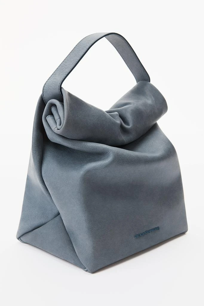 商品Alexander Wang|SMALL LUNCH BAG IN WAXED LEATHER,价格¥2447,第2张图片详细描述