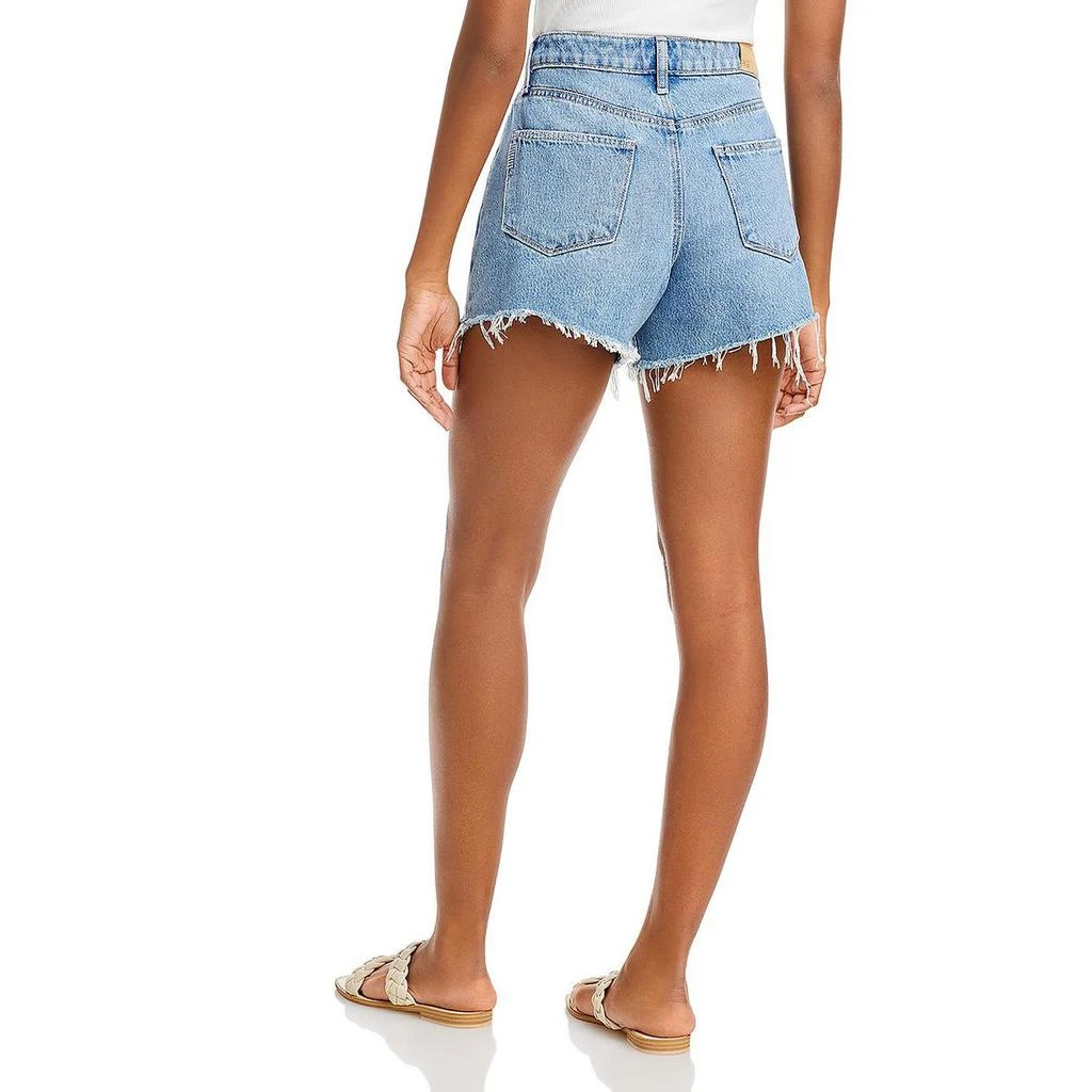 商品Paige|Paige Womens Denim Frayed Hem Cutoff Shorts,价格¥291,第2张图片详细描述