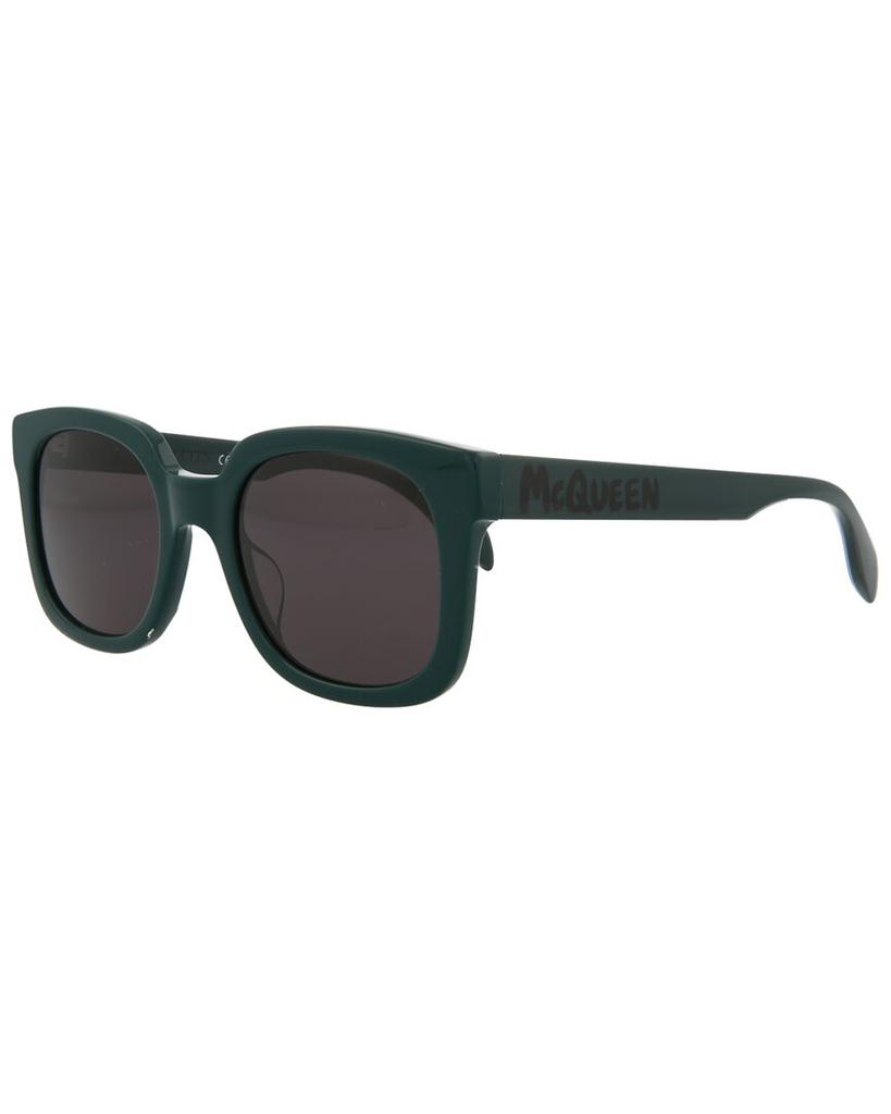 Alexander McQueen Men's AM0348S 53mm Sunglasses商品第1张图片规格展示