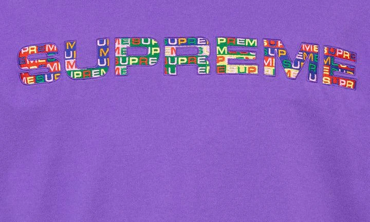 商品Supreme|Supreme Meta Logo L/S Top,价格¥665,第3张图片详细描述