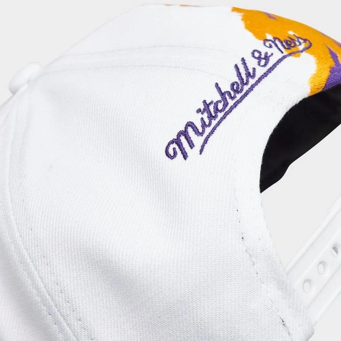 Mitchell & Ness Los Angeles Lakers NBA Paintbrush Snapback Hat 商品