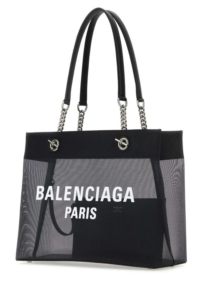 商品Balenciaga|Balenciaga Logo Printed Medium Tote Bag,价格¥10168,第3张图片详细描述