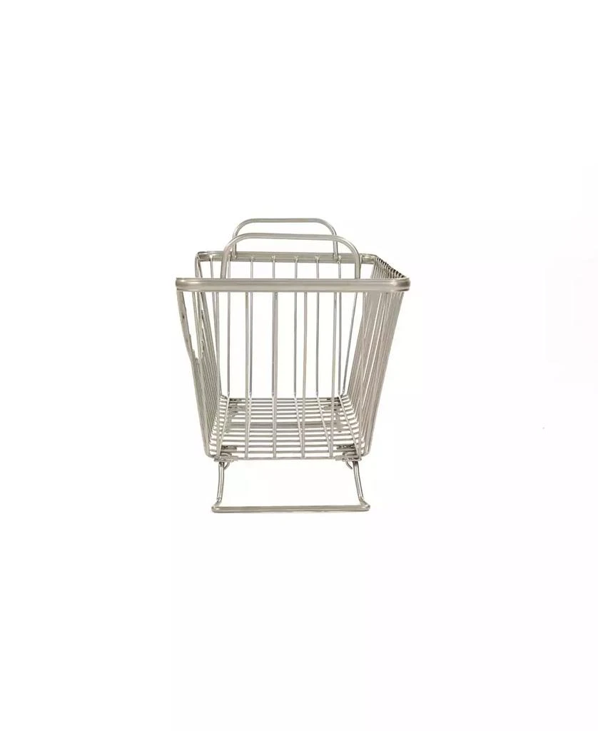 Diversified Ashley Stackable Wire Basket with Raised Feet and Looped Handles, Small 商品