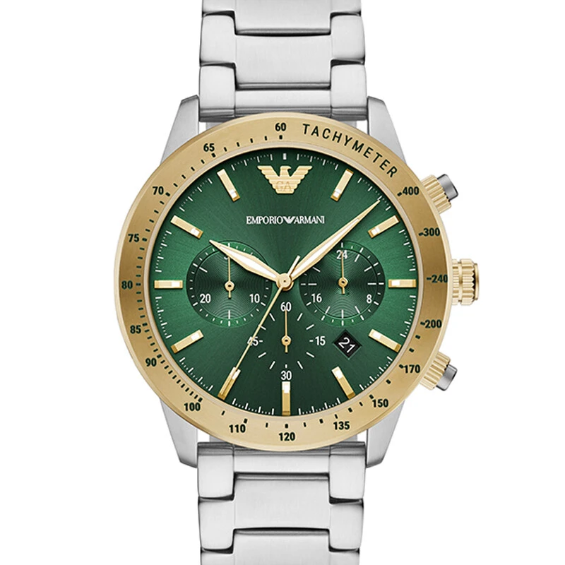 阿玛尼 （Emporio Armani）米兰钢带商务休闲腕表 日历防水男士石英表 AR11454 商品