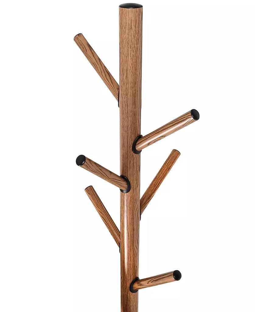 Freestanding Tree Design Coat Rack with Accessory Tray 商品