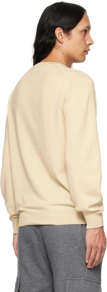 商品Brunello Cucinelli|Beige Contrast Crewneck,价格¥3481,第3张图片详细描述