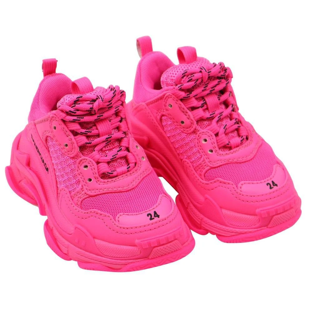 商品Balenciaga|Neon Pink Triple S Trainers,价格¥2181,第2张图片详细描述