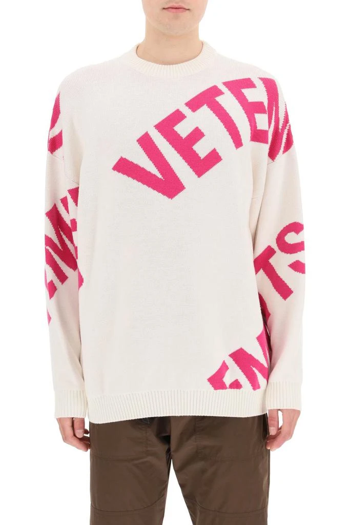 商品Vetements|Vetements maxi logo sweater,价格¥6415,第2张图片详细描述