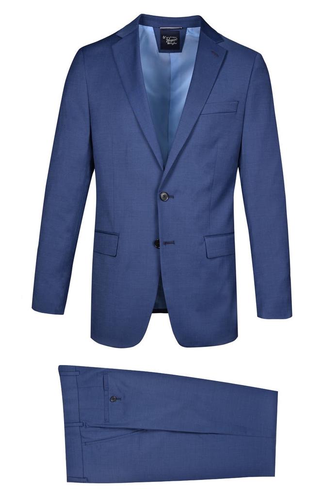 2-Piece Jacket & Pants Wool Blend Suit Set商品第6张图片规格展示