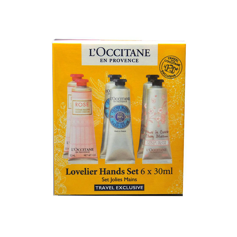 欧舒丹L'Occitane|L'OCCITANE 护手霜六件套乳木果30ml*2 樱花30ml*2