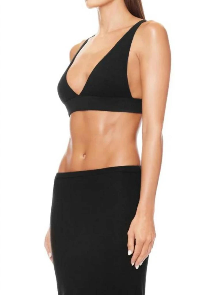 商品Eterne|Willa Cashmere Bra In Black,价格¥1360,第3张图片详细描述