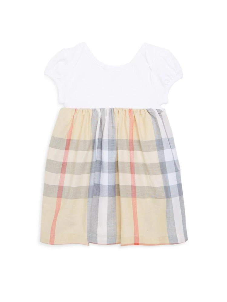 商品Burberry|Baby's Cherrylina Check Cotton Dress,价格¥1114,第1张图片